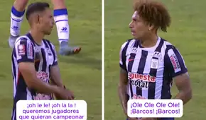 Hinchas de Alianza Lima corean el nombre de Hernán Barcos en Trujillo tras empate 0-0 contra Alianza Atlético