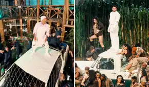 Cevichería peruana recrea el show de Bad Bunny en el Super Bowl con utensilios de cocina y se vuelve viral en TikTok