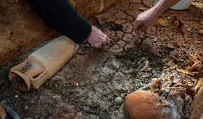 Los arqueólogos quedaron sorprendidos cuando abrieron la tapa de un sarcofago romana sellada de 1.700 años de antiguedad