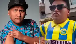 Muñeco gigante de comediante Jorge Luna genera revuelo en plenos Carnavales de Cajabamba por su gran parecido