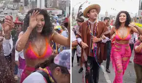 Michelle Soifer fue empapada y pintada en celebración de carnavales: "Destruida quedé"