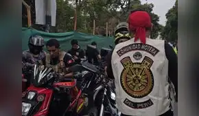 Motociclistas se congregan en la avenida Salaverry y anuncian movilización hacia Palacio de Gobierno