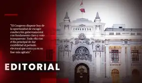 Congreso no debe Prolongar más la inestabilidad