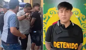 Cae en el Rímac delincuente que habría robado a turista turco cerca de Palacio de Gobierno