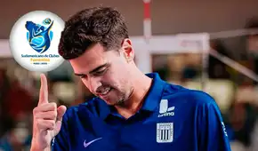 Facundo Morando se muestra confiado de Alianza Lima para el Sudamericano de Clubes de Vóley: "Tenemos altísimas expectativas"