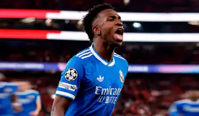 Con un golazo de Vinícius, Real Madrid derrotó 1-0 a Benfica por la ida de los playoffs de la Champions League