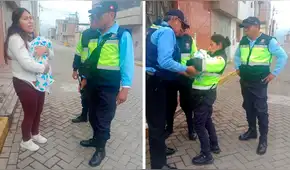 Serenazgo acude al rescate de recién nacida hallada por vecina en Arequipa