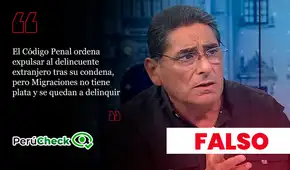 No todos los delincuentes extranjeros que cumplen condena tienen que ser expulsados del país, como dijo el candidato Carlos Álvarez