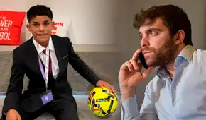 Pol Deportes junto a los más grandes: joven narrador fue fichado por agencia que maneja a estrellas como Fabrizio Romano