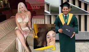 Modelo Nadeska Widausky es captada besando al streamer Ángel Ramírez en discoteca de Miraflores