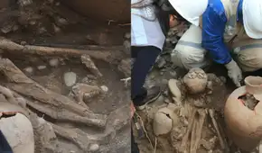 Un entierro prehispánico fue hallado por accidente durante una instalación de gas en Perú: tendría hasta 2.000 años de antiguedad