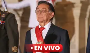 José María Balcázar EN VIVO: su primer día en Palacio de Gobierno en medio de enfrentamientos en el Congreso