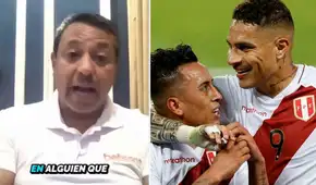 Nolberto Solano asegura que terminó el ciclo de Paolo Guerrero y Christian Cueva en la selección peruana: "Por algo juega en Juan Pablo II"