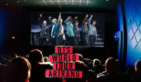 BTS concierto en cines Perú 2026: preventa de boletos Cineplanet, Cinepolis y Cinemark para el inicio de su tour en Corea y Japón