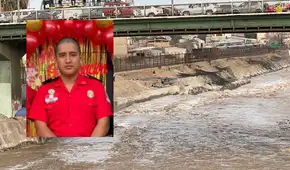 Encuentran cuerpo sin vida de rescatista que intentó salvar a perrito en río Rímac