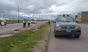 Juliaca: joven muere atropellado por conductor que se dio a la fuga