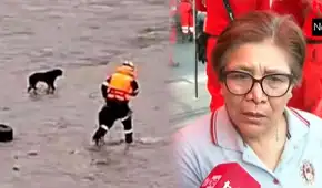 Tía de rescatista fallecido tras intentar salvar a un perro en el río Rimac: “Él amaba ser policía y bombero”