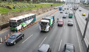 Cambios en la Panamericana Sur: MML obliga a camiones de carga a ir por carril derecho desde El Derby hasta Conchán
