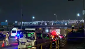 Chofer de miniván muere tras ser atacado en la Vía de Evitamiento mientras llamaba a pasajeros en paradero Acho