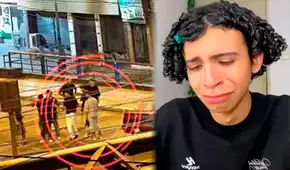 Joven denuncia a tiktoker Valentino Palacios por empujarla y provocarle fractura en el pie: “Tiene 2 huesos rotos”