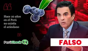 ¿Hace diez años no existían los arándanos? Es falso lo que dijo el candidato Carlos Espá ¿Hace diez años no existían los arándanos? Es falso lo que dijo el candidato Carlos Espá