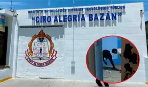 Detonan explosivo en obra de instituto superior en La Libertad: delincuentes exigen 500 mil soles para dejar trabajar a obreros