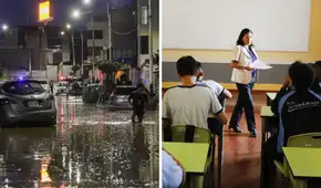 ¿Se retrasa el inicio de clases? Colegios privados evalúan medida por condiciones climáticas