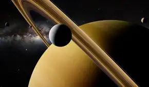 Los astrónomos por fin lo comprendieron: los anillos de Saturno y la luna Titán se habrían formado por una gran colisión