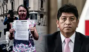 Ruth Luque presenta denuncia constitucional contra el defensor del Pueblo, Josué Gutiérrez