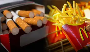 Científicos británicos revelan que las papas fritas y 25 cigarrillos de tabaco tienen una similitud insólita que debes conocer