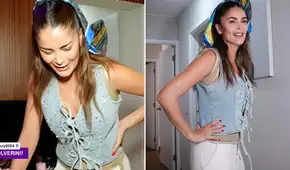 Laura Spoya se muestra con corsé tras delicada cirugía de columna: "Se supone que no debería caminar"