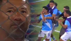'Chorri' Palacios no resistió la emoción y rompió en llanto tras la sufrida clasificación de Sporting Cristal por penales
