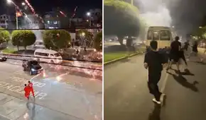 Más de 10 heridos deja enfrentamiento en la avenida La Marina tras triunfo de Sporting Cristal en la Copa Libertadores