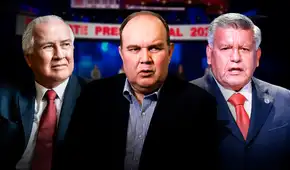 Tres candidatos que lideran encuestas estarán en la primera fecha del debate