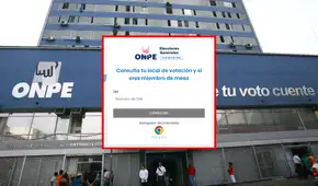 Link local de votación Elecciones Generales Perú 2026: consulta dónde votar en el enlace oficial de ONPE