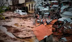Rescatistas retoman la búsqueda de desaparecidos tras las fuertes lluvias que azotaron el sureste de Brasil