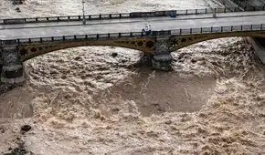 Río Rímac alcanzó umbral rojo tras aumento del caudal: INDECI recomienda alejarse de las riberas
