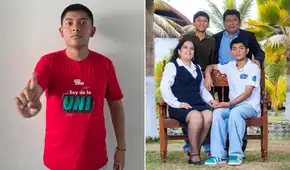 Escolar viajó de Lambayeque a Lima para postular a la UNI y alcanzó el primer lugar en Ingeniería de Minas: "Repasé dos meses antes del examen"