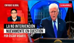 La no intervención nuevamente en cuestión, por Oscar Vidarte