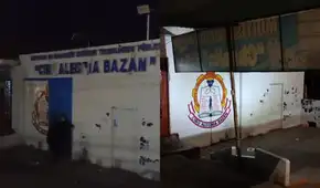 Detonan dinamita por segunda vez en la entrada del Instituto Tecnológico Ciro Alegría Bazán en La Libertad