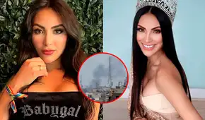 Ex Miss Perú radica en Dubai y relata el terror que vive tras bombardeos de Irán: "Hubo ataque de misiles cerca de donde vivo"