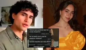 Nuevos chats entre Adrián Villar y Francesca Montenegro: “Parece que quisieras que las cosas empeoren"