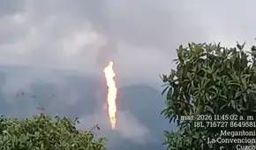 Gas de Camisea suspende su transporte tras fuga y llamarada en Cusco