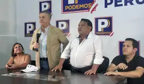 Daniel Urresti tras ser liberado por el TC: "Regreso para apoyar la campaña de Podemos Perú"