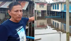 Iquitos: cerca de 130 niños en peligro por jardín inundado y falta de puente ante inicio de clases