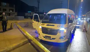 Chofer de la empresa Acorsa, baleado en el Callao, fallece y transportistas bloquean un tramo de la av. Néstor Gambetta