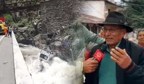 Adulto mayor pide ayuda para hallar a su nieta tras accidente en la Carretera Central: “Ya perdí a mi nuera”