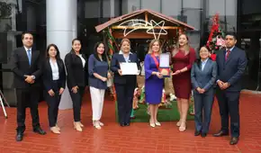 Asociación de Damas y Corte de La Libertad premian a ganadores del concurso de nacimientos y villancicos