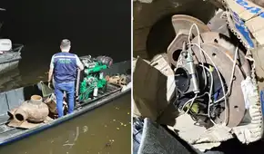 Iquitos: sentencian a ciudadano colombiano capturado con accesorios para dragas destinados a la minería ilegal