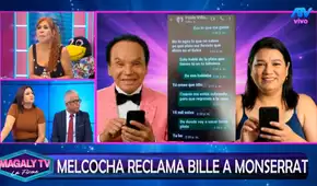 Monserrat muestra chat en el que Melcochita le quiere cobrar S/15.000 para regresar a la casa: “Eso es chantaje”